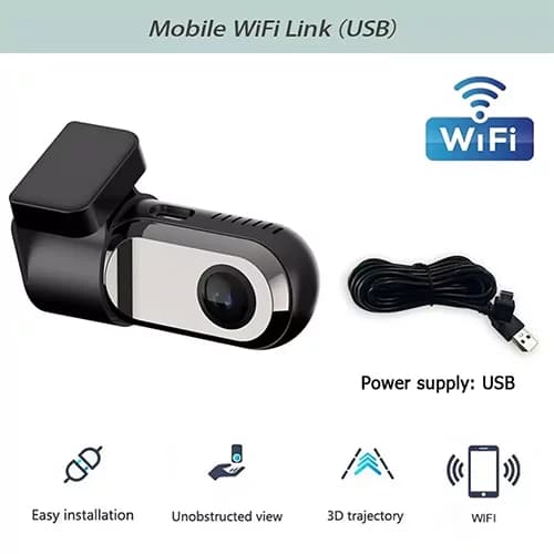 دوربین ثبت وقایع خودرو وای‌ فای‌ دار پایونیر مدل U9 Pro — تصویر ۷