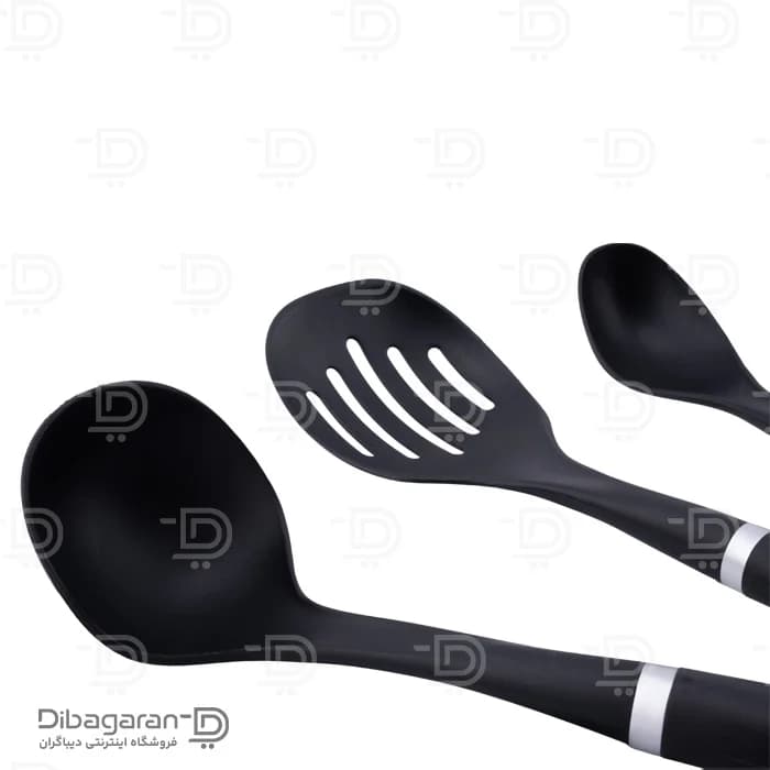 سرویس کفگیر و ملاقه سیلیکونی یونیک مدل UN-1160 — تصویر ۵