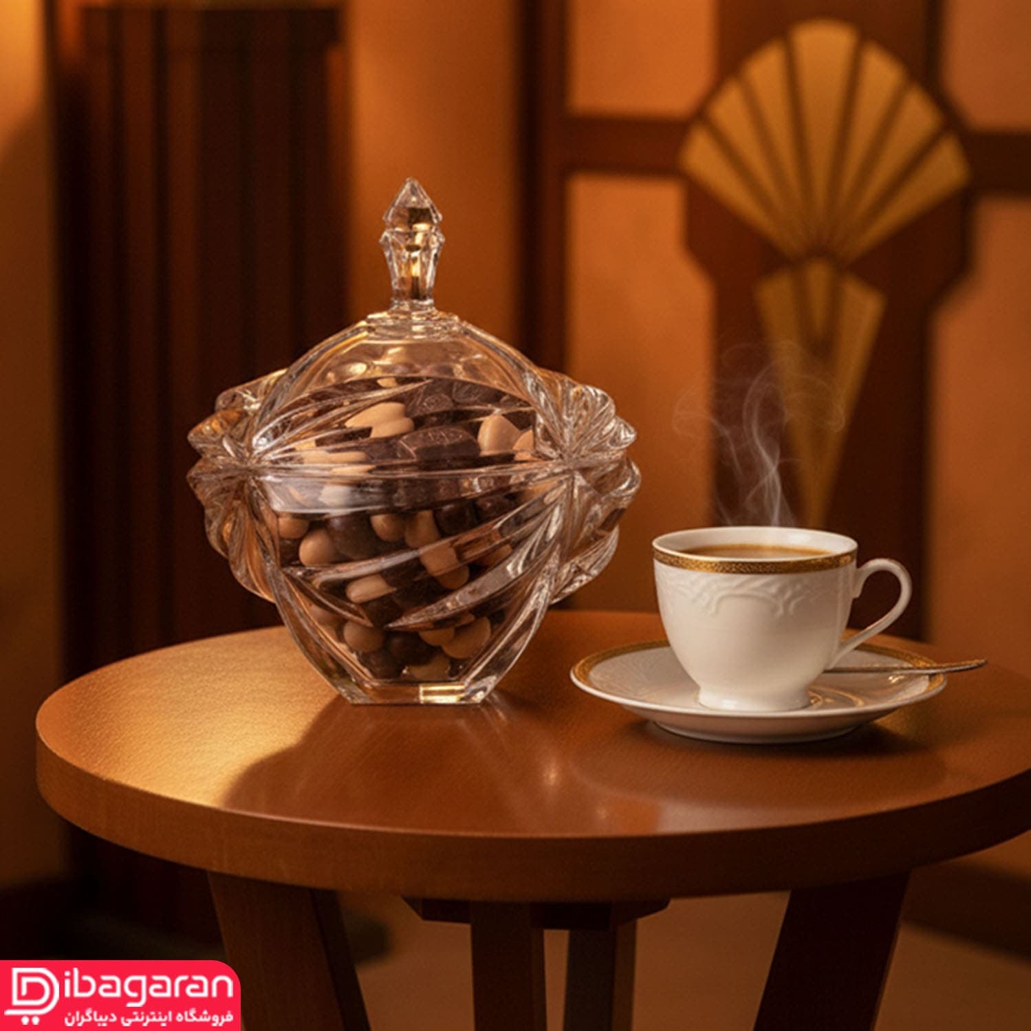 شکلات خوری کریستال پیرلس ولکانو مدل 1000