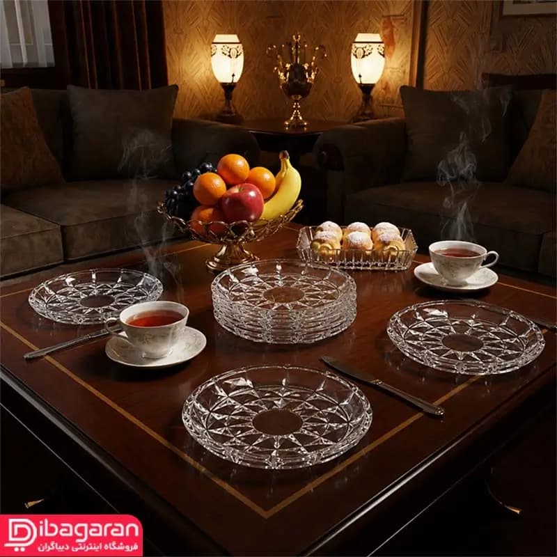 پیش دستی 6 عددی پیرلس مدل آکوامارین 21702w