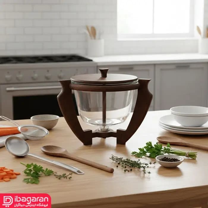 سوفله سوپ خوری چوبی سافینوکس 4 لیتری kw810