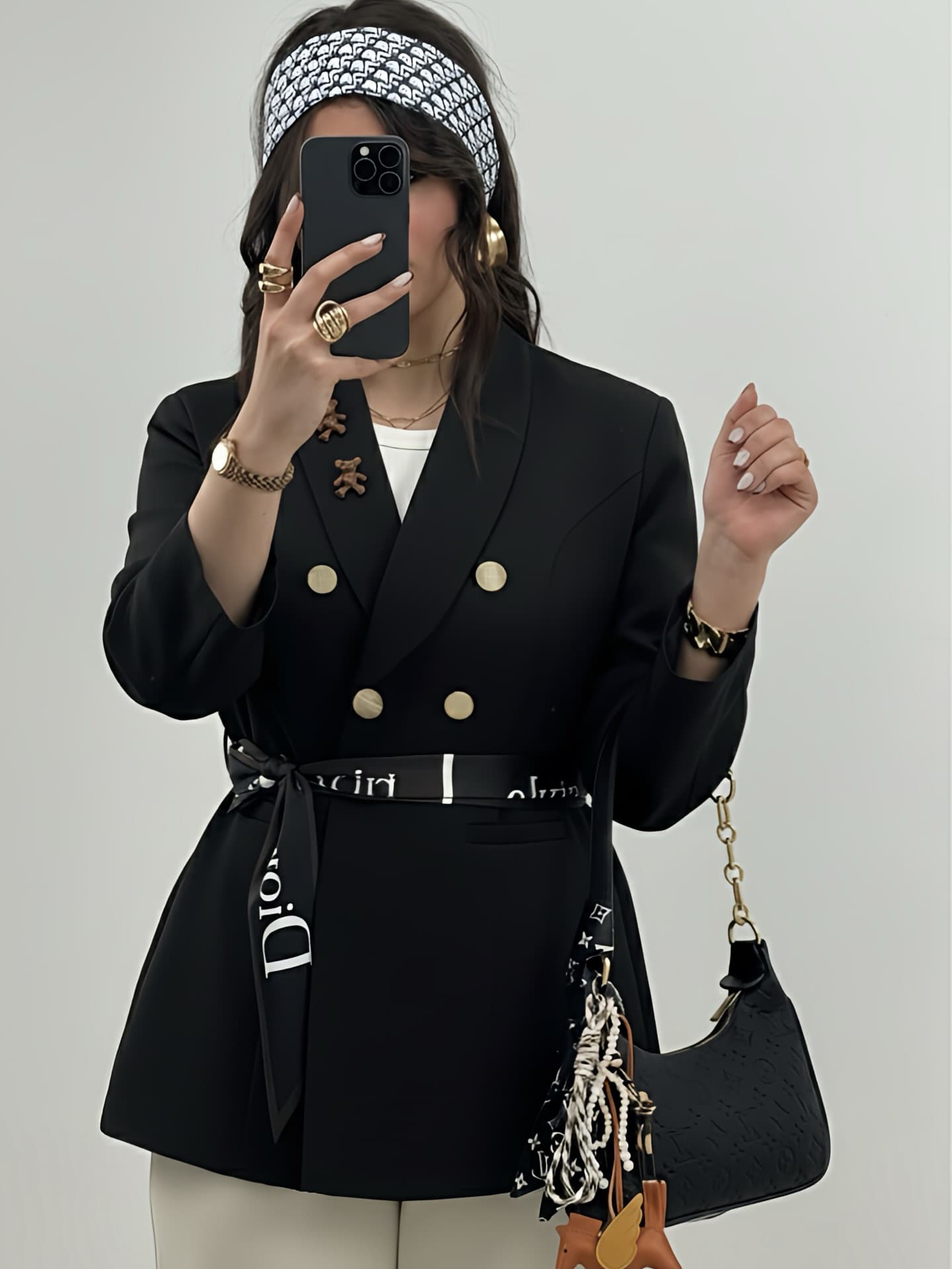 کت زنانه مدل شاینی
