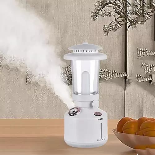 چراغ فانوسی و بخور سرد شارژی کمپینگ مدل RM-0602-1 [ارسال رایگان] — تصویر ۵