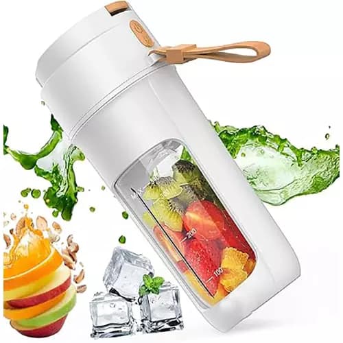 شیکر شارژی مسافرتی 340 میلی‌لیتر صفحه دیجیتال مدل YC-ZJB-02 — تصویر ۴
