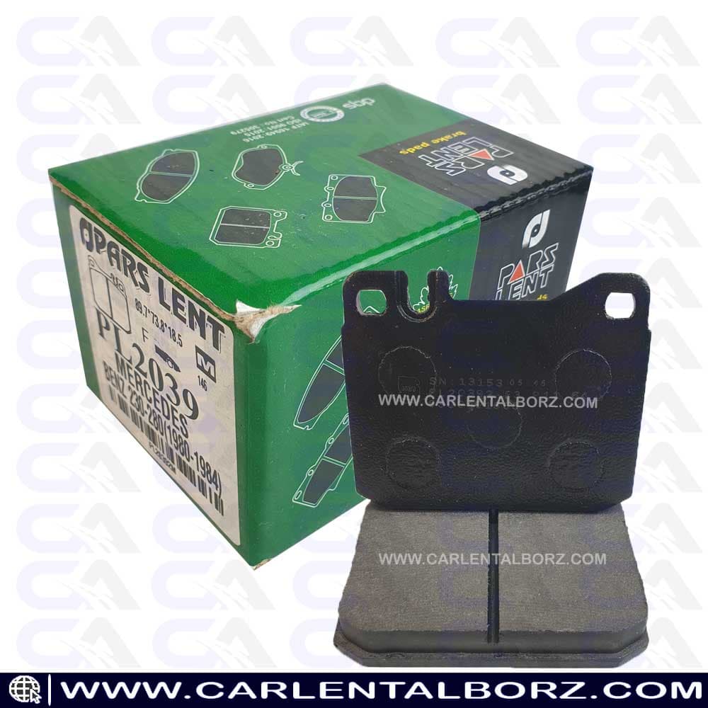 لنت ترمز جلو مرسدس بنز W126 300SE پارس متالیک PARS LENT