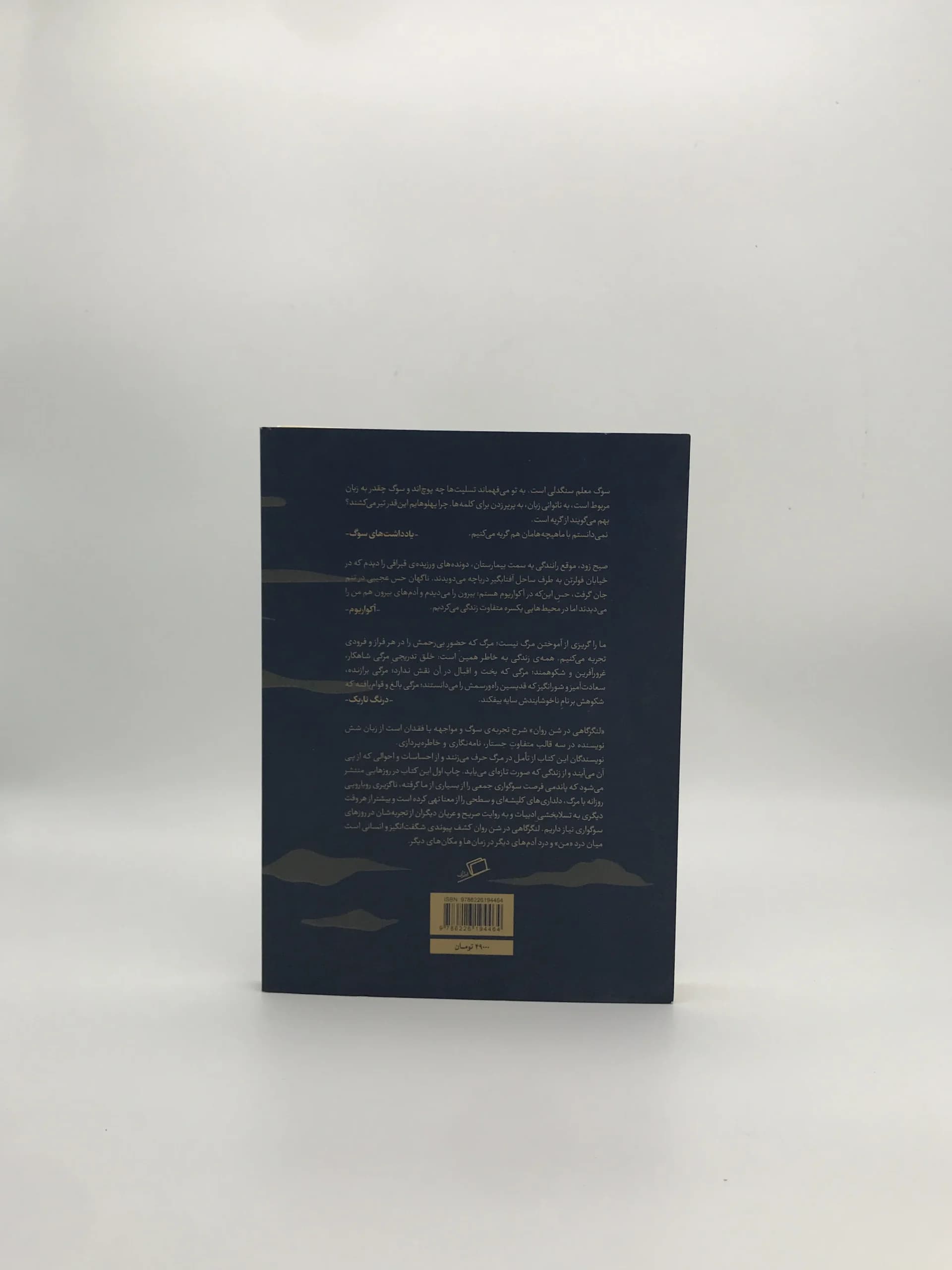 لنگرگاهی در شن روان، شش مواجهه با سوگ و مرگ — تصویر ۳