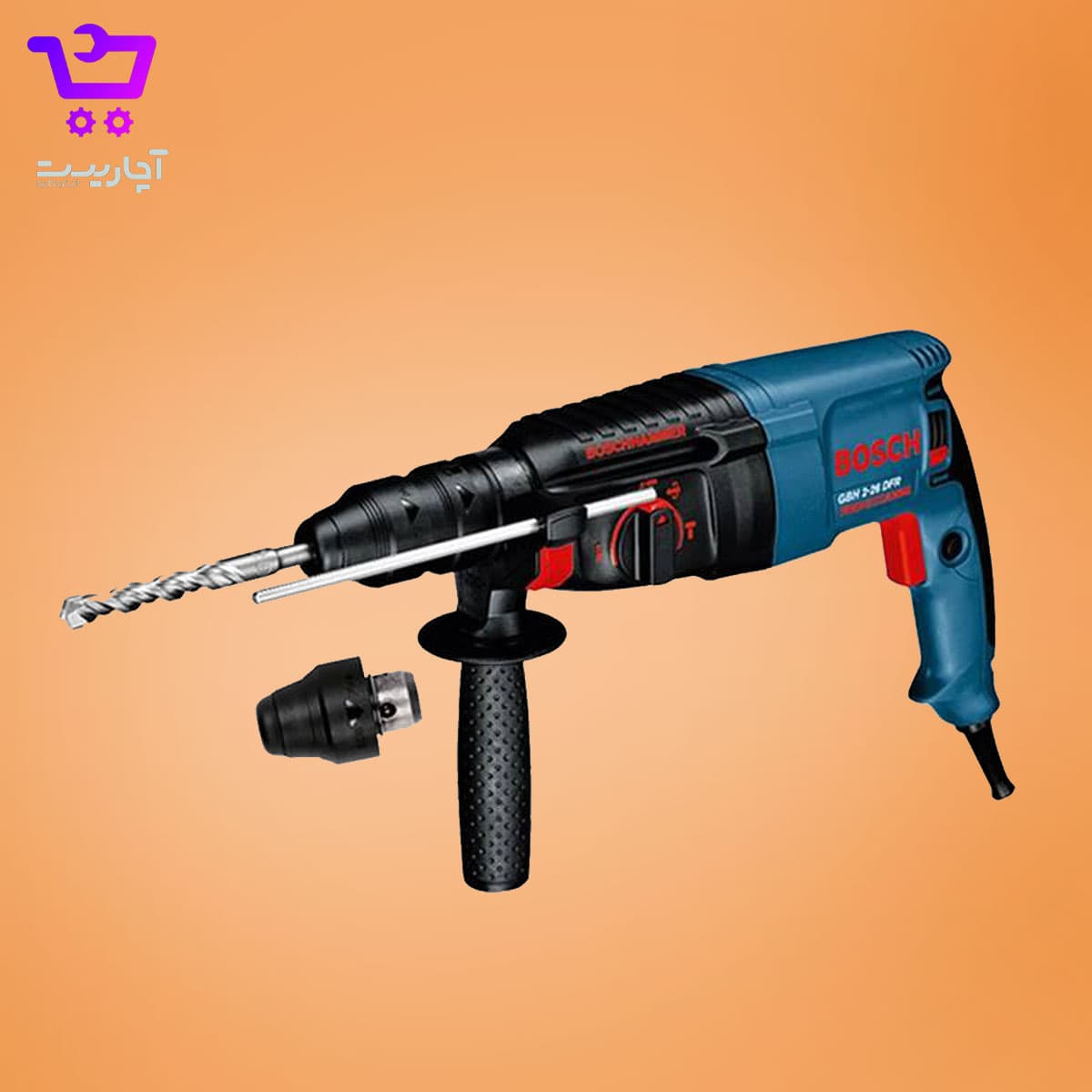 بتن کن بوش GBH 2-26 DFR — تصویر ۲