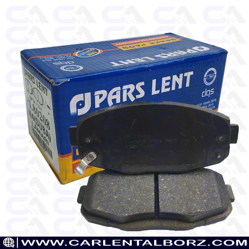لنت ترمز جلو فردا موتور سوبا M4 برند پارس لنت PARS LENT