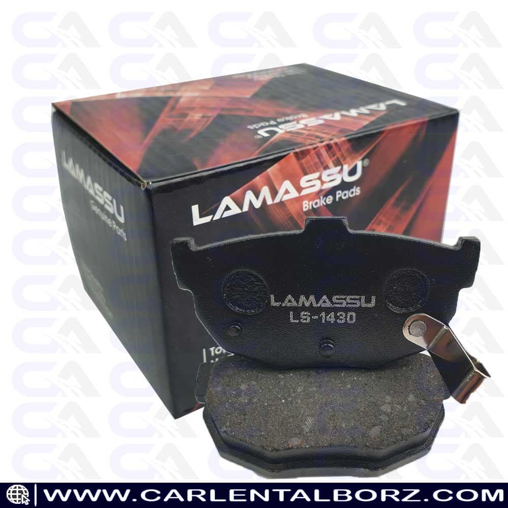 لنت ترمز عقب هیوندا کوپه FX برند لاماسو LAMASSU — تصویر ۲