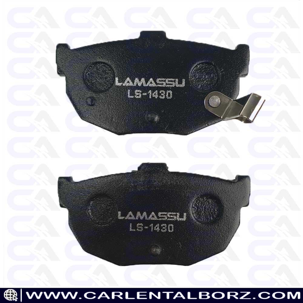 لنت ترمز عقب هیوندا کوپه FX برند لاماسو LAMASSU — تصویر ۳
