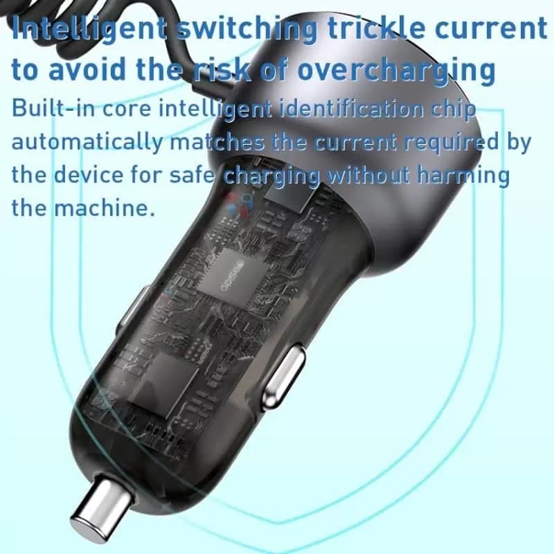 شارژر فندکی فست شارژ یسیدو مدل Y57 3A QC3.0 PD 30W — تصویر ۹