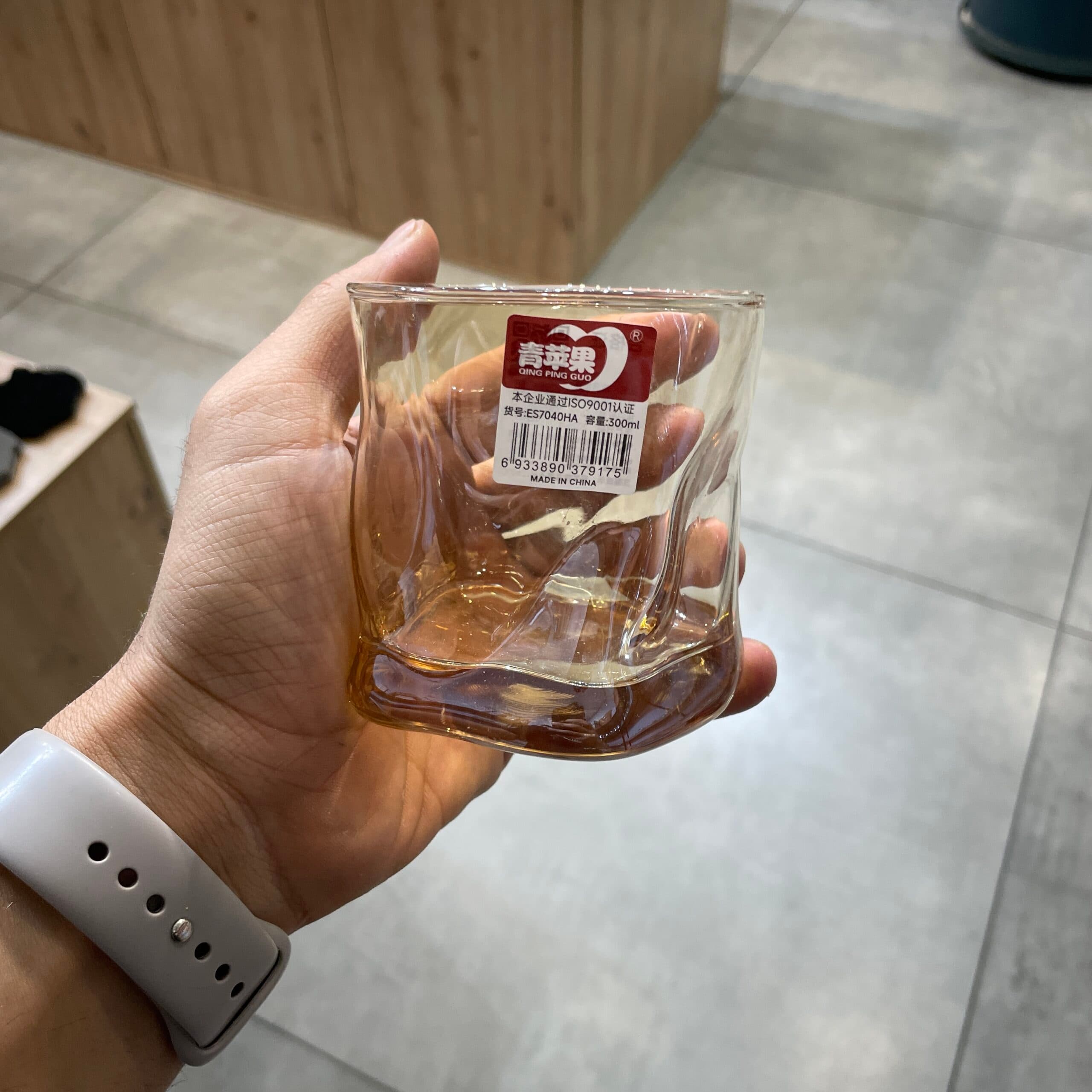 لیوان دفرمه دلی شامپاینی ۳۰۰ میل – ست ۶ عددی Deli Glass — تصویر ۷
