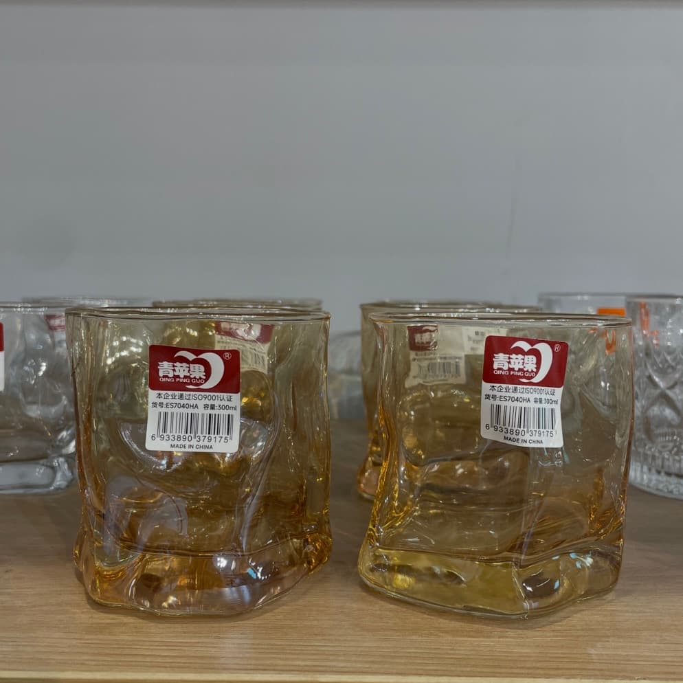 لیوان دفرمه دلی شامپاینی ۳۰۰ میل – ست ۶ عددی Deli Glass — تصویر ۶