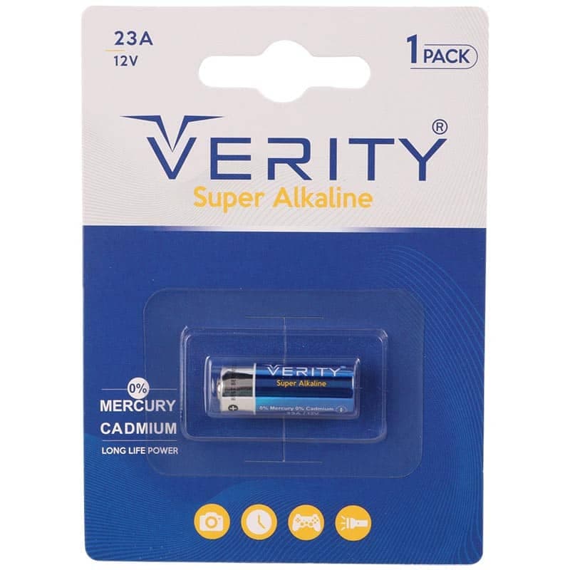 باتری ریموت کنترل وریتی مدل Super Alkaline 12V 23A — تصویر ۲