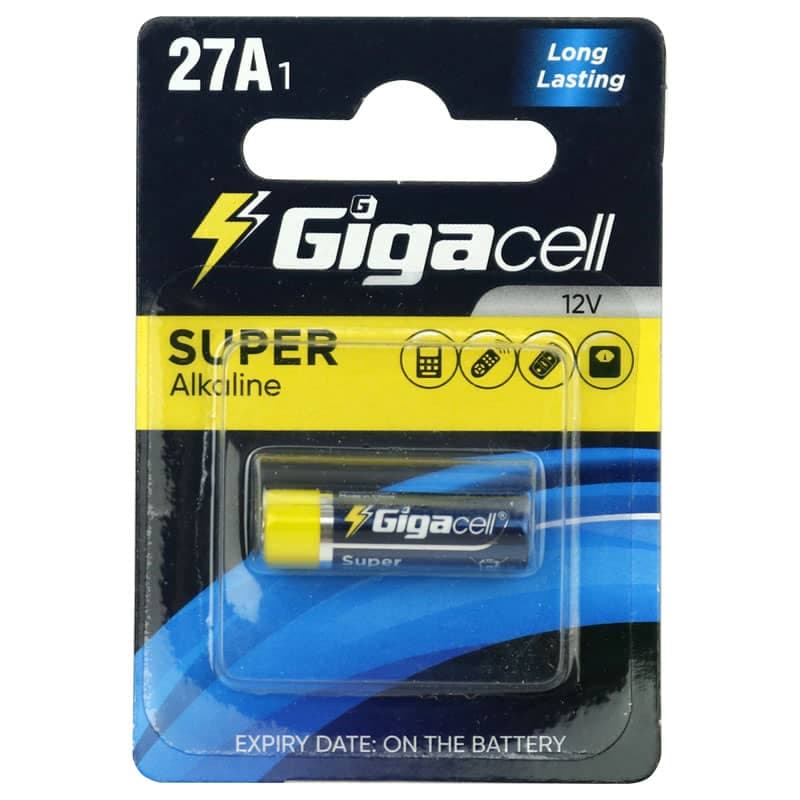 باتری ریموت کنترل گیگاسل مدل Super Alkaline 12V 27A