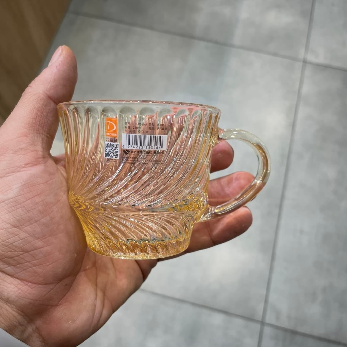 فنجان شامپاینی دلی – ست ۶ عددی Deli Glass — تصویر ۶