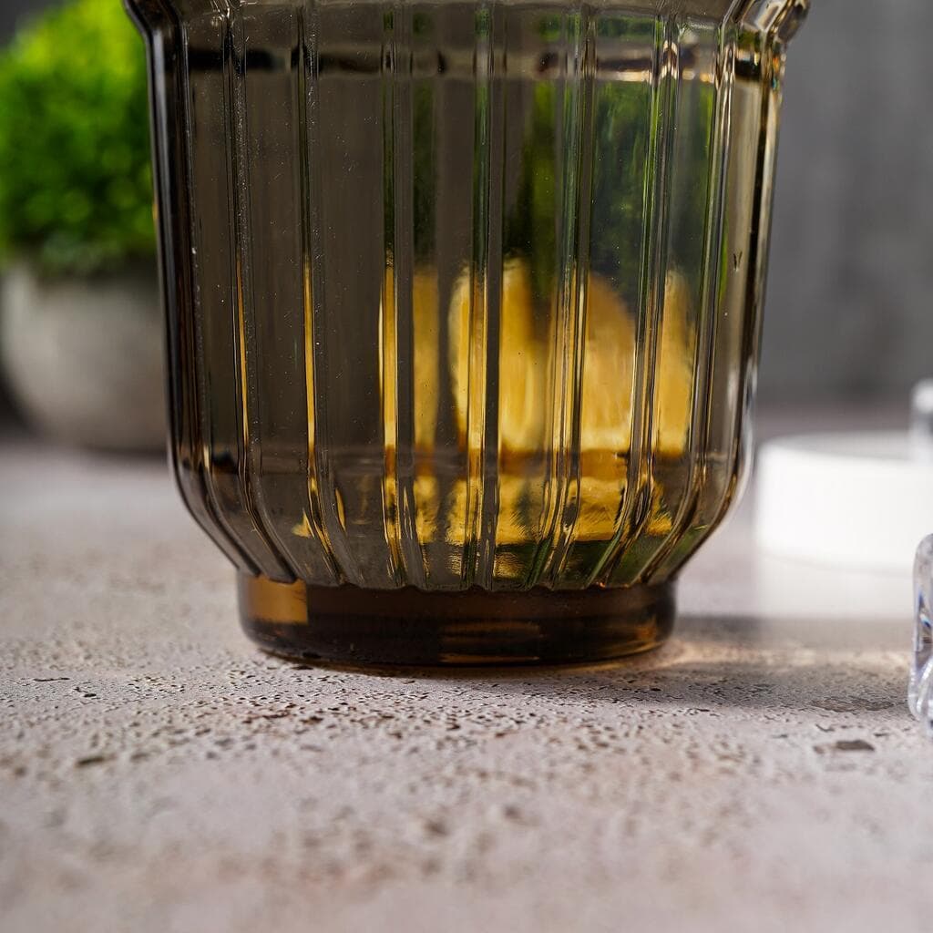 لیوان بلند دلی دودی ۴۰۰ میل – ست ۶ عددی Deli Glass — تصویر ۳