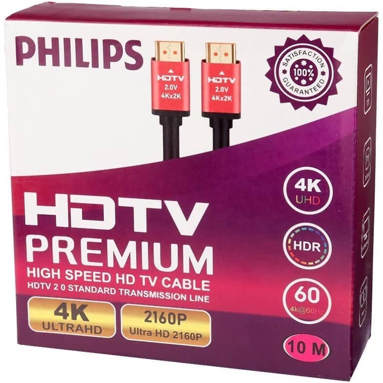 کابل HDMI 4K2K فیلیپس طول 10 متر — تصویر ۶