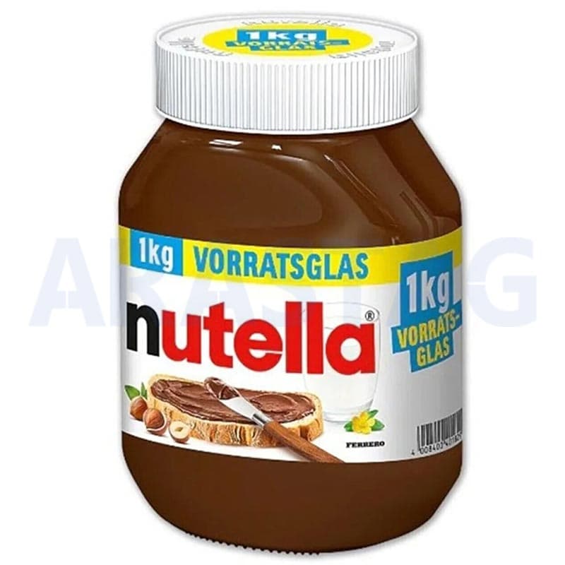 شکلات صبحانه نوتلا nutella وزن 1 کیلویی