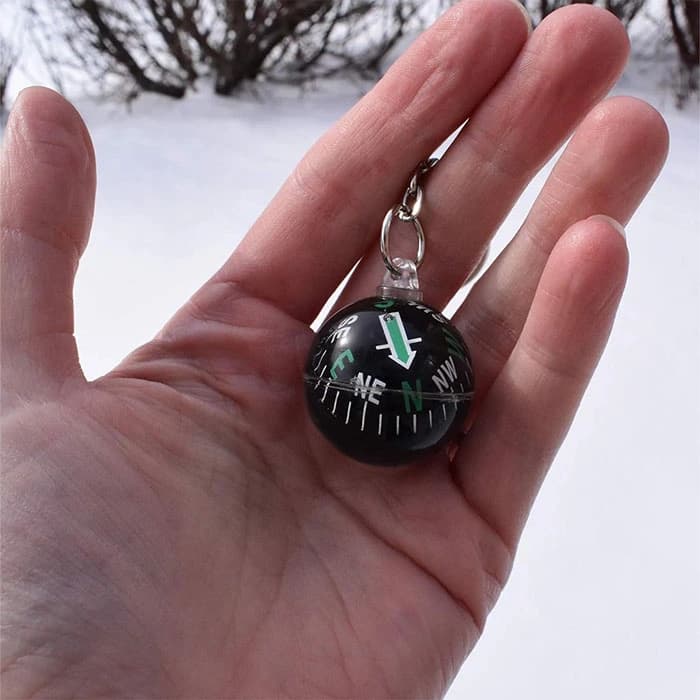 جاکلیدی مانکیز مدل Ball Compass — تصویر ۳