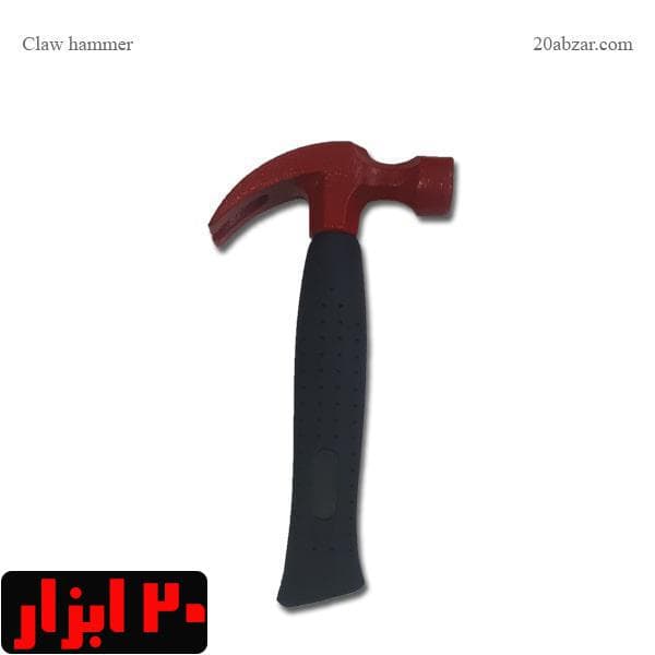 چکش میخ کش دسته کوتاه روکش دار — تصویر ۲