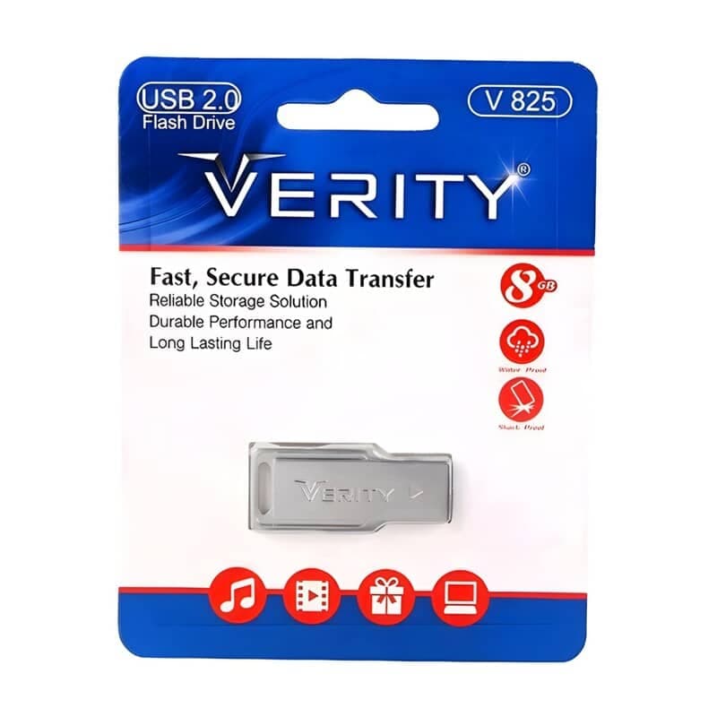 فلش مموری وریتی مدل V825 ظرفیت ۸ گیگابایت — تصویر ۵