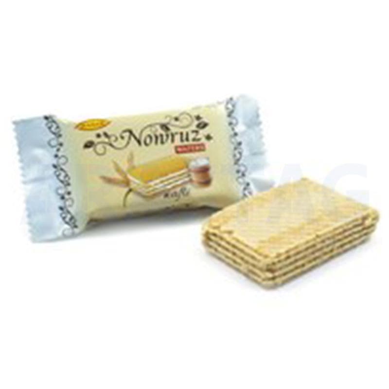 ویفر پذیرایی شیری گندمی نوروز بسته 370 گرمی