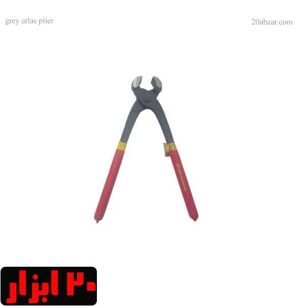 گاز انبر اطلس پنج ستاره 9 اینچ سنگین طوسی — تصویر ۲