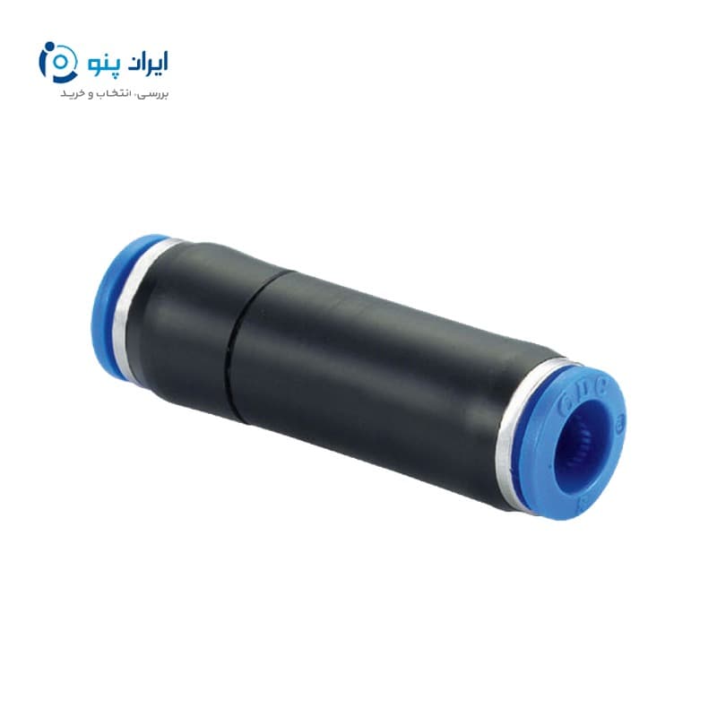 شیر یک‌طرفه پنوماتیک پنوماتیک برند CDC شیلنگ ۶ مدل CVPU06