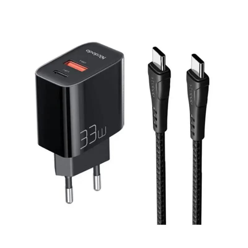 شارژر دیواری مک دودو مدل CH-0922 توان 33 وات (به همراه کابل USB-C) — تصویر ۲