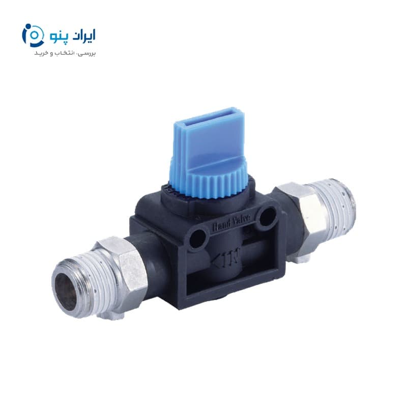 شیر تخلیه دستی رزوه‌ای پنوماتیک برند CDC مدل HVM02-02