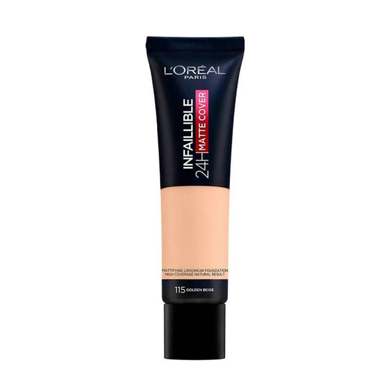 کرم پودر لورآل Loreal مدل Matte Cover شماره 115 حجم 30 میلی لیتر