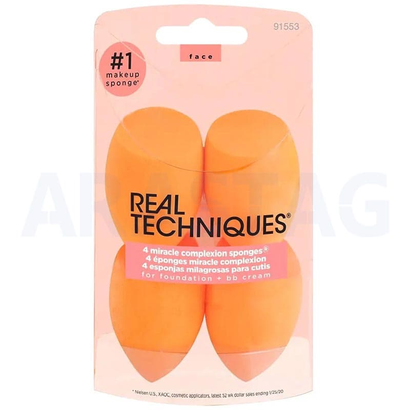 ست 4 عددی اسفنج آرایشی Miracle complextion ریل تکنیک