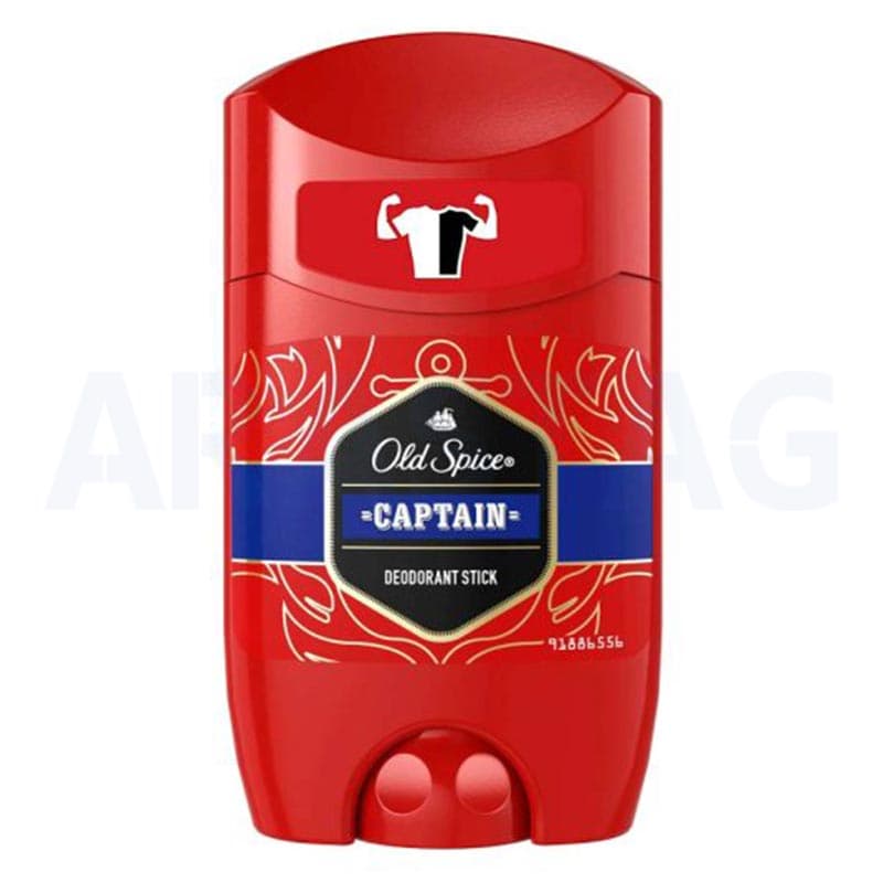 استیک دئودرانت مردانه الد اسپایس مدل Captain حجم 50 میلی — تصویر ۲