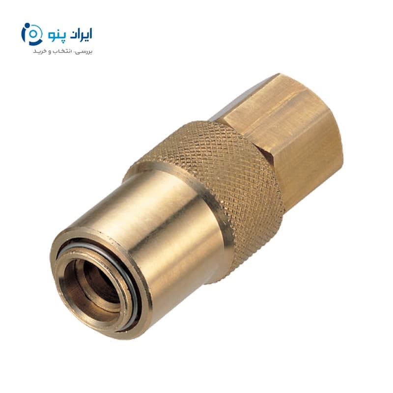 کوپلینگ مادگی داخلرزوه (سری K) پنوماتیک برند CDC سایز ۲۰ مدل KSF20