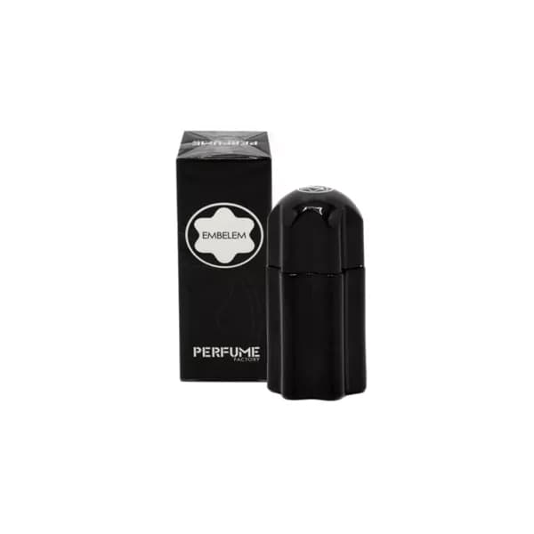 ادکلن مینیاتوری مردانه امبلم برند پرفیوم فکتوری حجم ۳۰ میل Emblem Perfume Factory