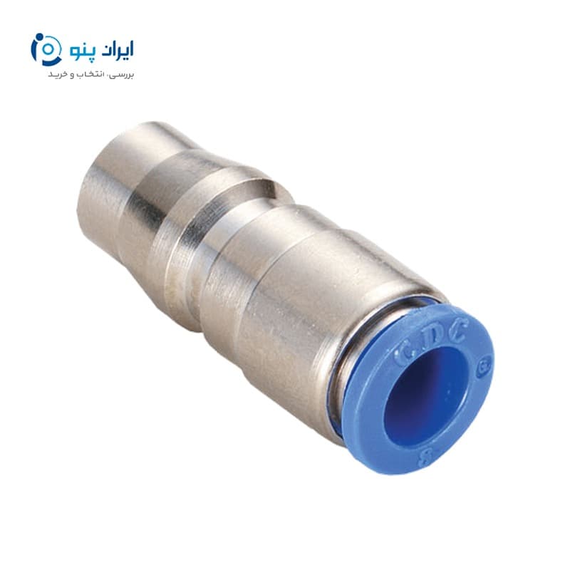 پلاگ (راه‌بند) پنوماتیک برند CDC شیلنگ ۸ مدل PCP0800