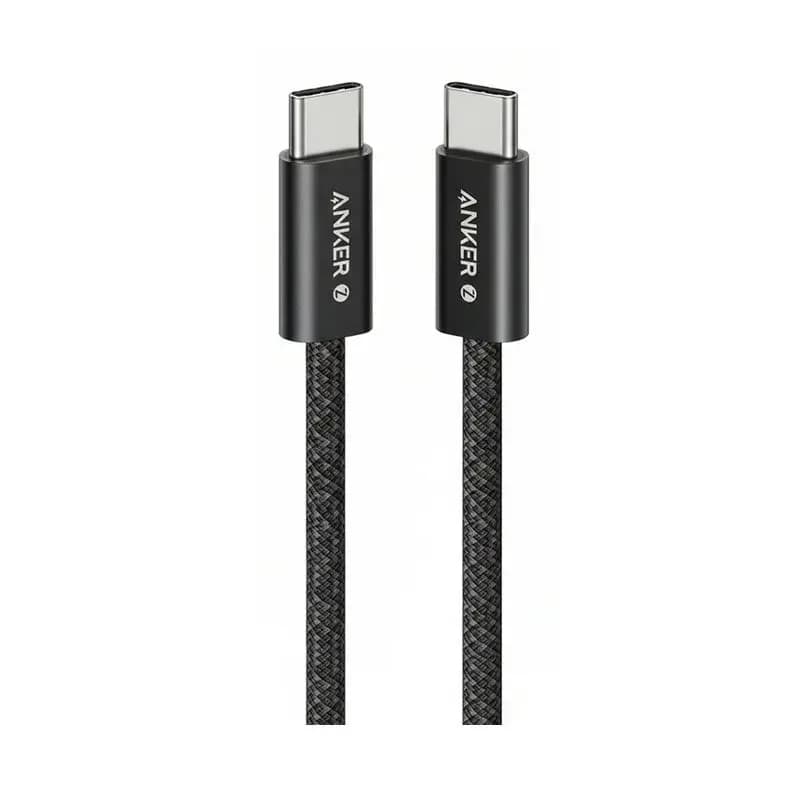 کابل شارژ USB-C to USB-C انکر مدل Zolo A8060 طول 1متر توان 240 وات