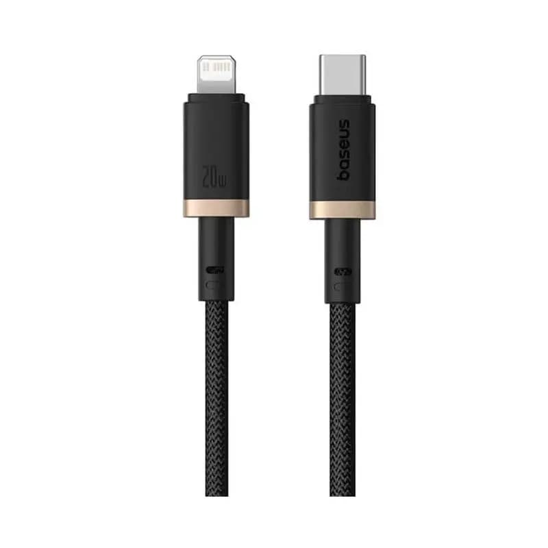 کابل شارژ Type-C to IP باسئوس مدل Dura Series با طول 1 متر 20 وات — تصویر ۳