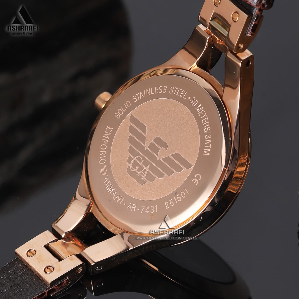 ساعت زنانه امپریو آرمانی Emporio Armani AR-7431BR — تصویر ۶