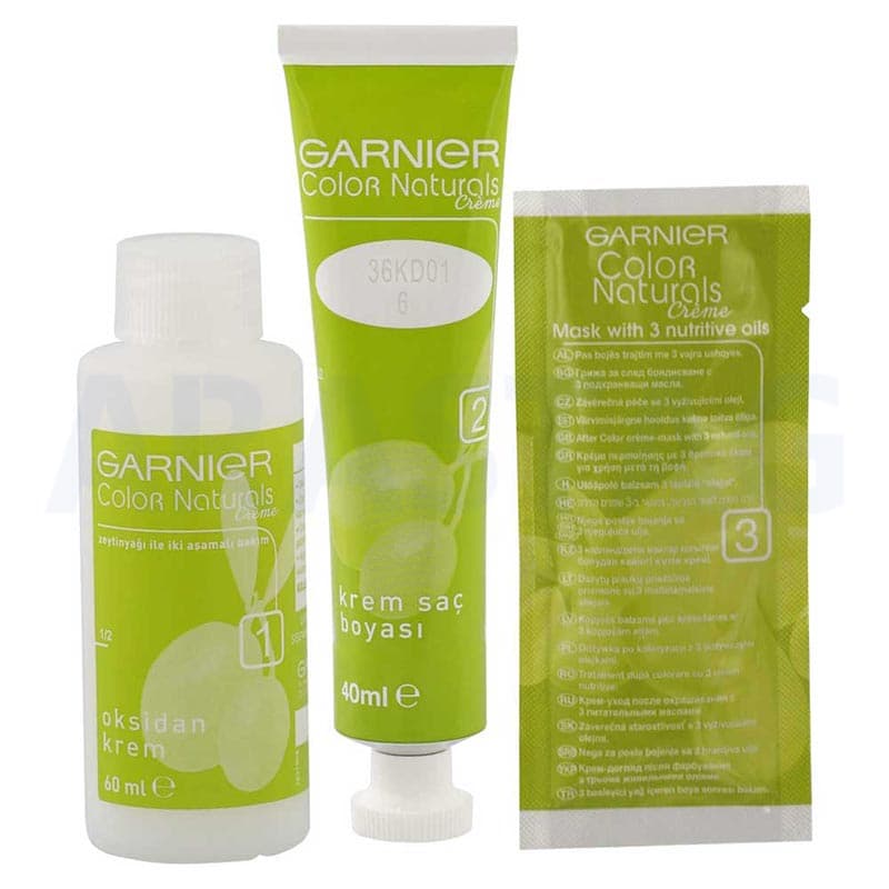 رنگ مو شماره 1 گارنیر Garnier Naturals (مشکی) — تصویر ۲