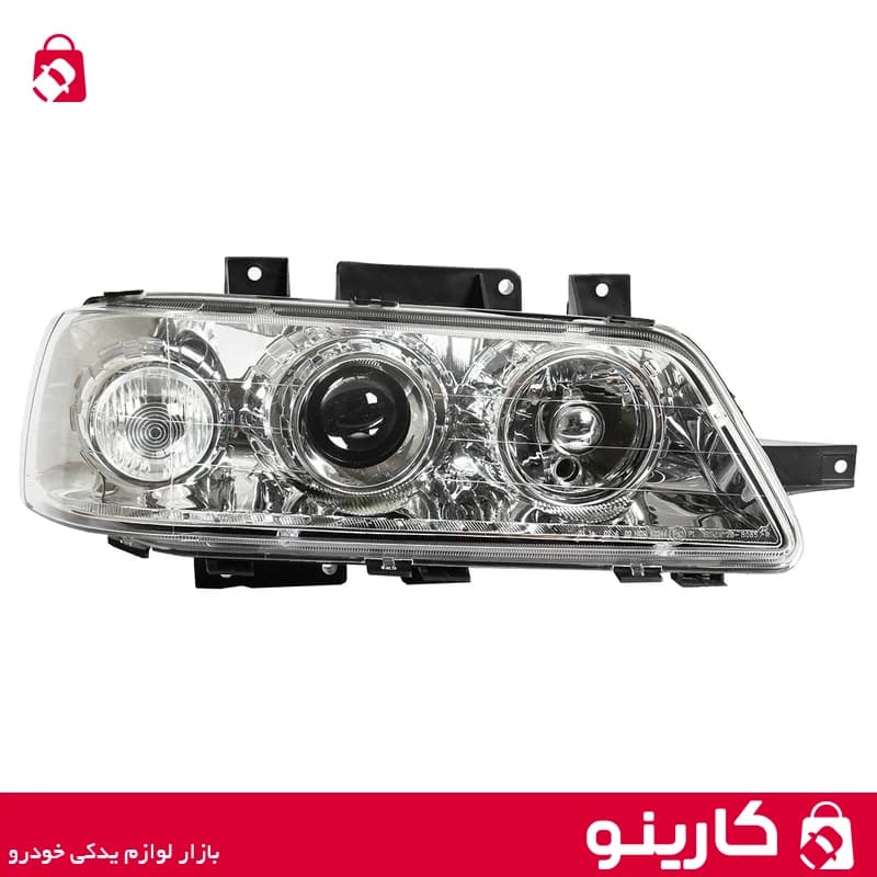 چراغ جلو راست پژو 405SLX اس ان تی SNT — تصویر ۲