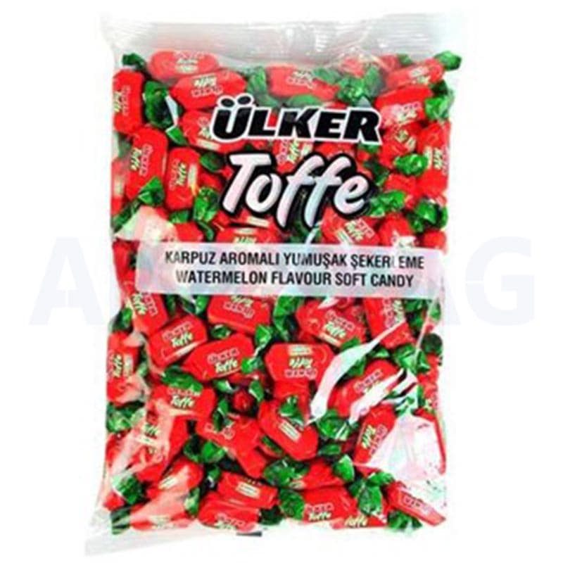 تافی با طعم هندوانه اولکر Ulker بسته 1 کیلویی — تصویر ۲