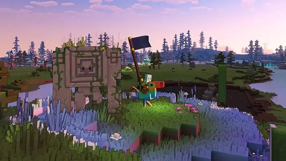 دیسک Minecraft Legends Deluxe برای PS5 — تصویر ۵