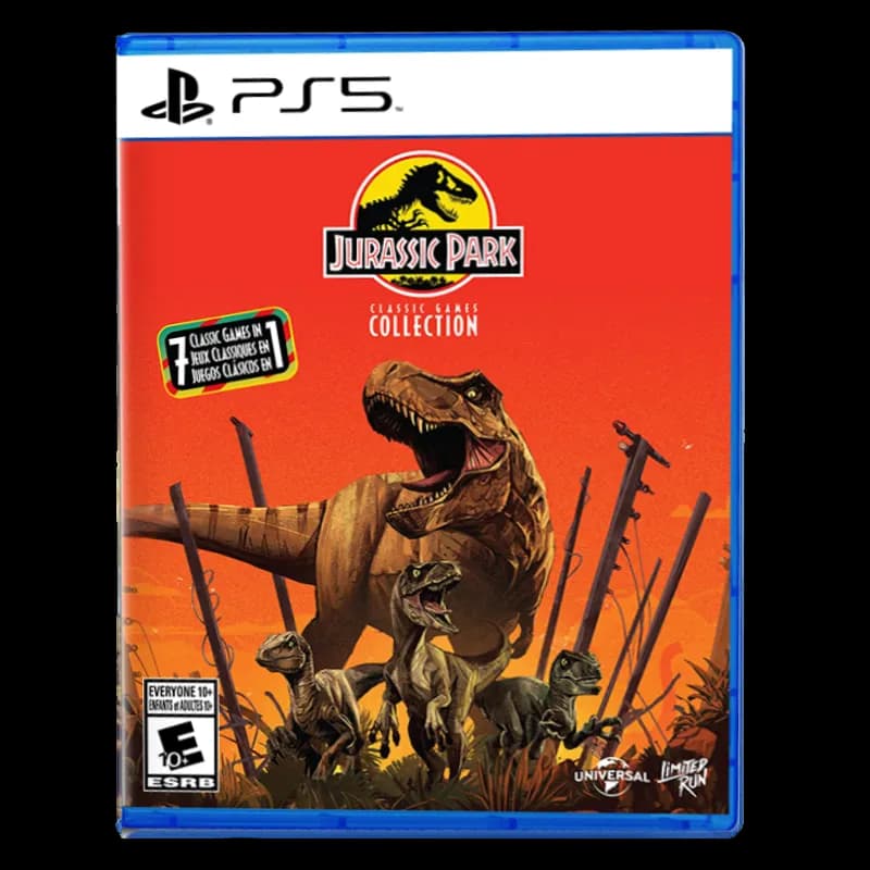 دیسک Jurassic Park Classic Games برای PS5