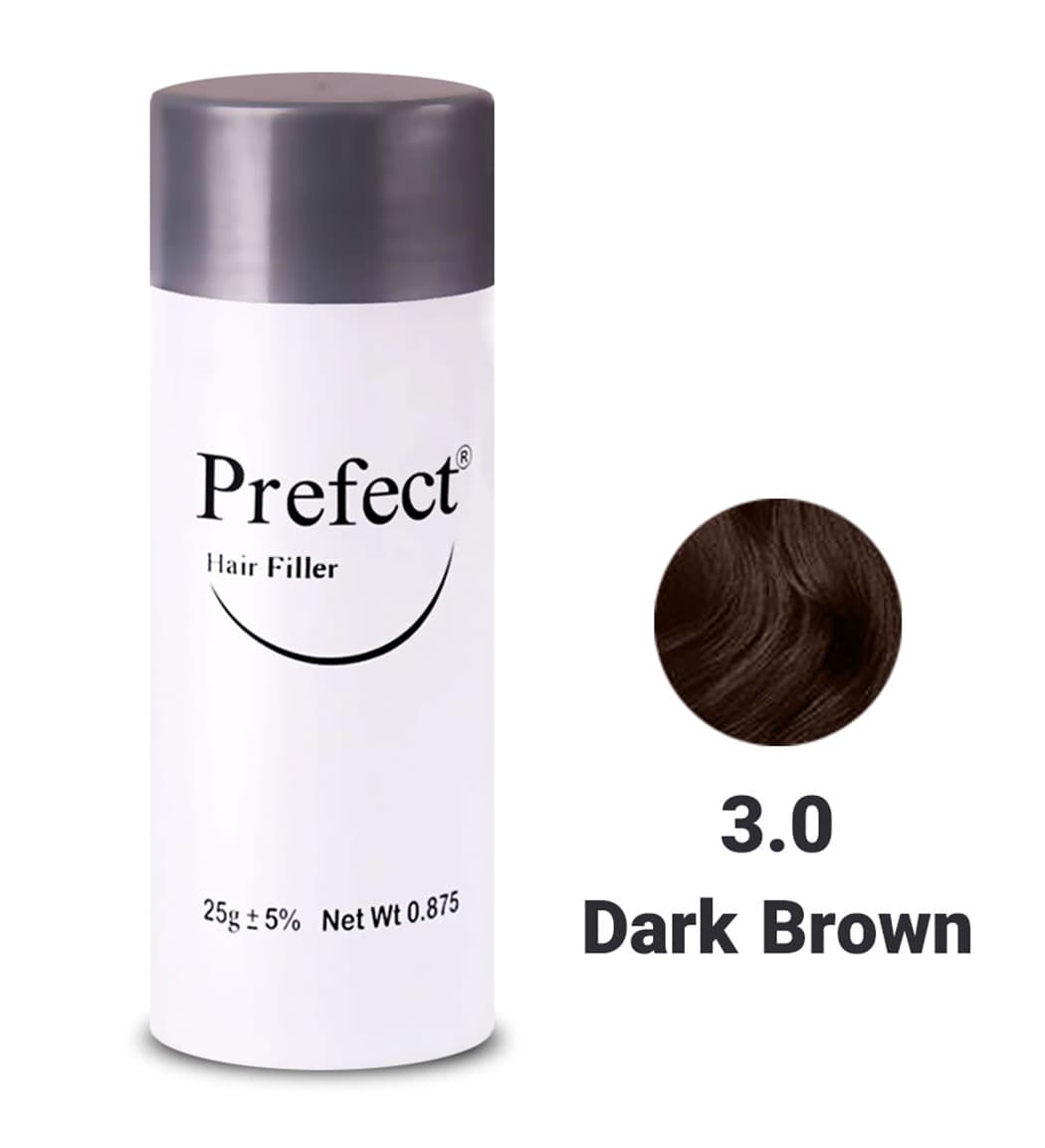 پودر پرپشت کننده مو پرفکت شماره 3 (Dark Brown) 50 گرمی — تصویر ۳