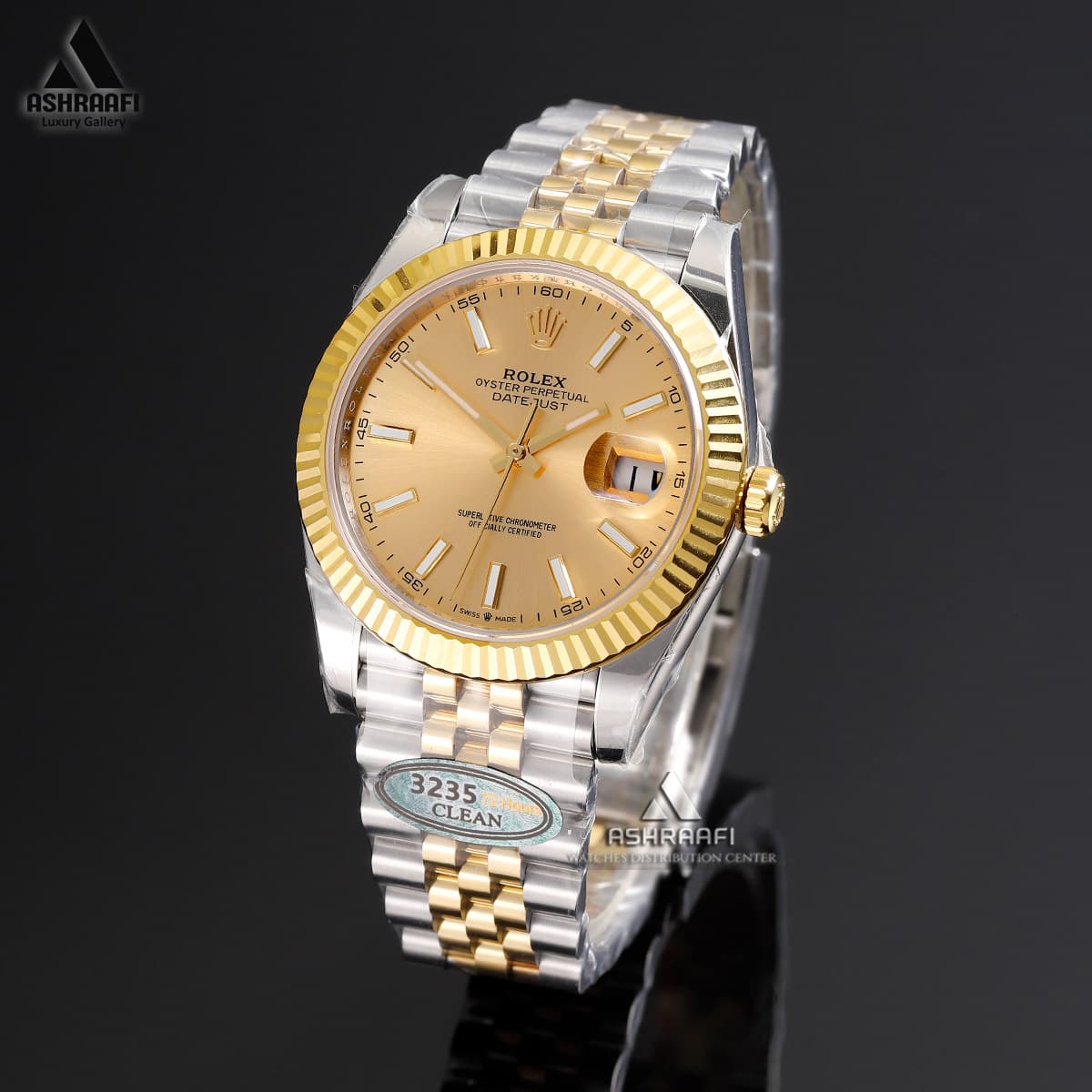 ساعت مردانه رولکس موتور سوئیس Rolex DateJust Z-SG — تصویر ۳