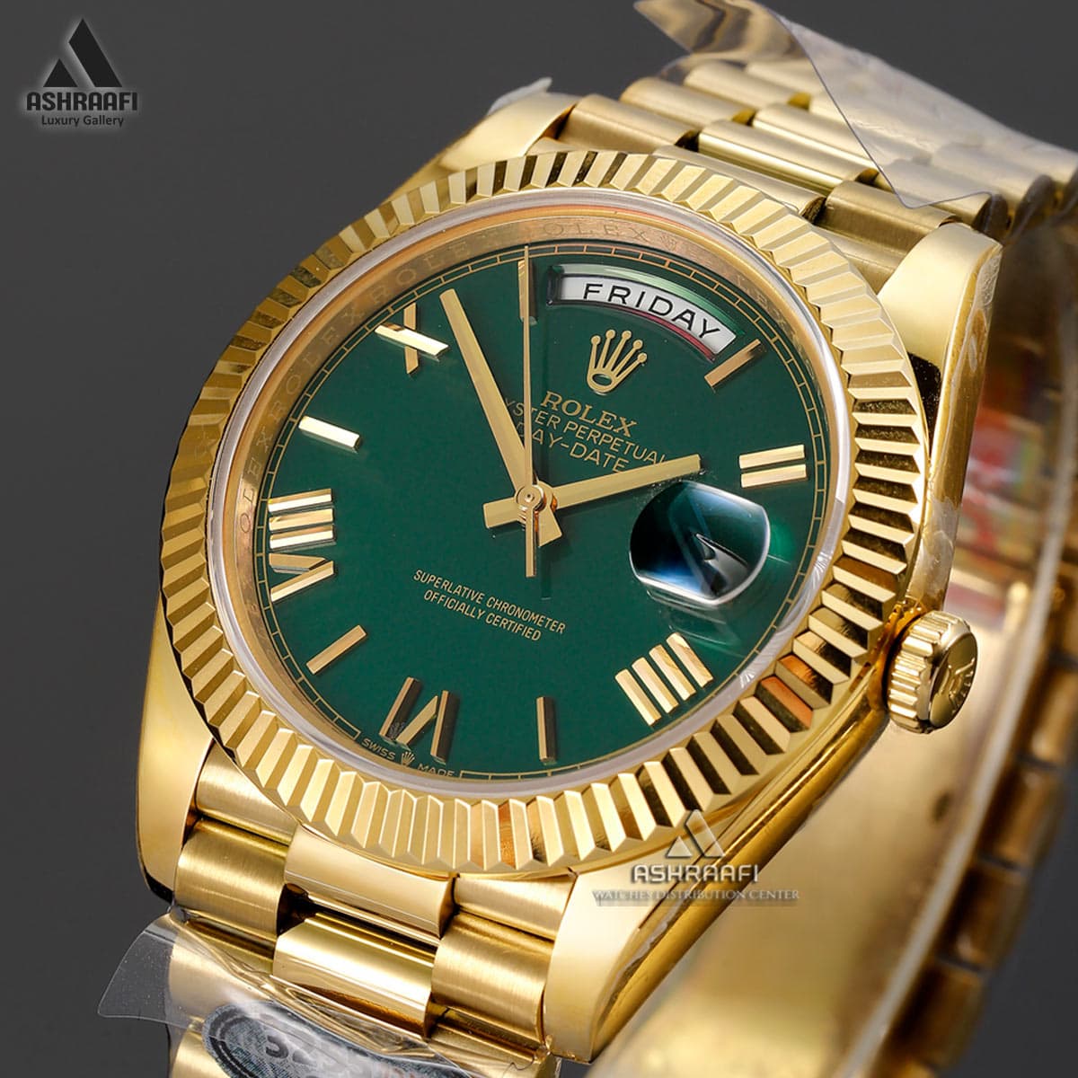 ساعت رولکس دی دیت موتور سوئیس Rolex Day Date Z-GG — تصویر ۴
