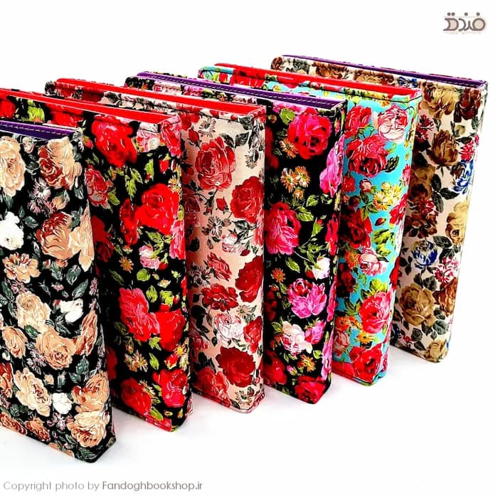 دفتر کلاسوری پارچه ای، طرح بهار از برند دایان