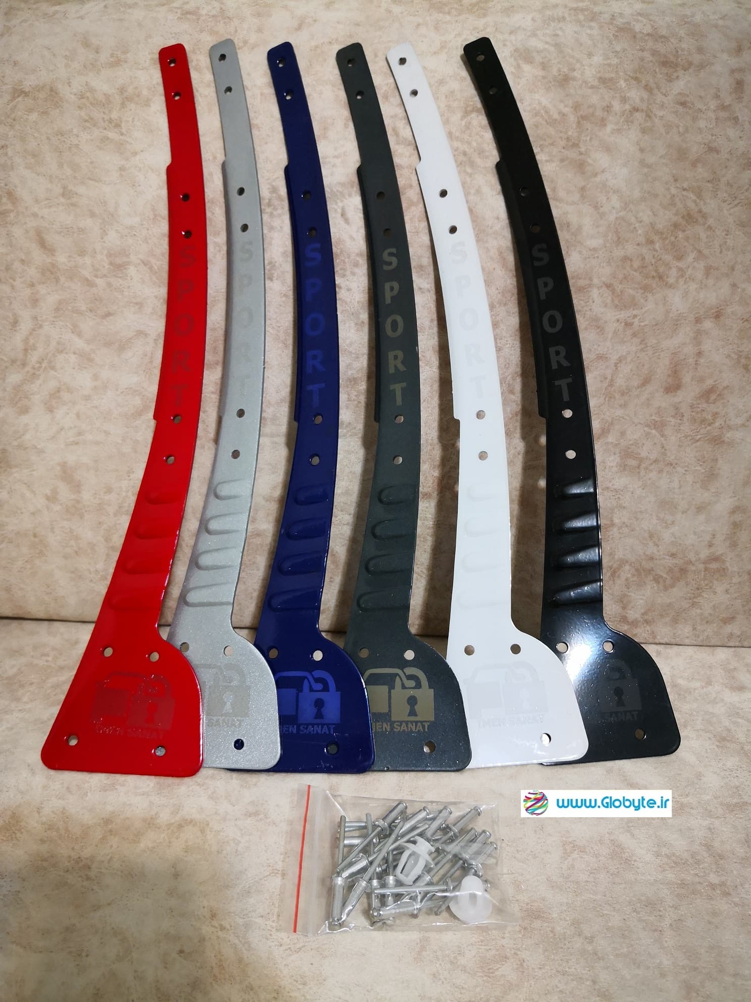 محافظ ضد خم یکپارچه 206 صندوقدار V9 ایمن صنعت (نصب با پرچ از روی درب) — تصویر ۸